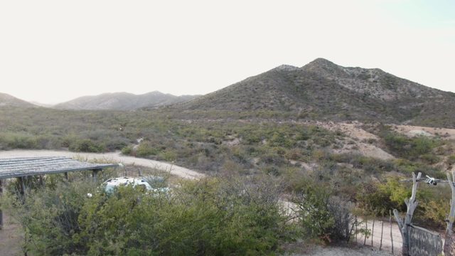 CABO PULMO BCS MEXICO-2023: Desert Scene Shifting to Rooftop Perspective