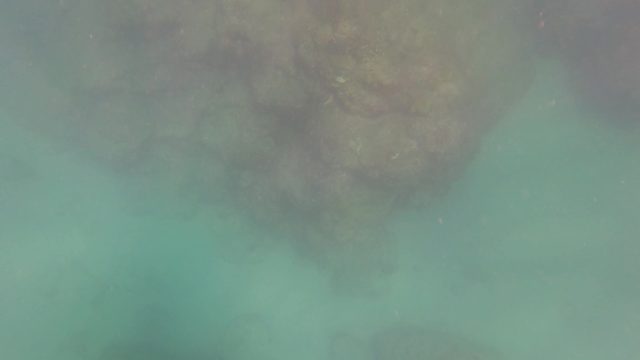 SAN JOSE DEL CABO BCS MEXICO-2023: Underwater Rock Formations in Turquoise Water
