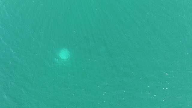 BUZZARDS BEACH EAST CAPE BCS-2023: Shifting Light Pattern in Turquoise Ocean Water