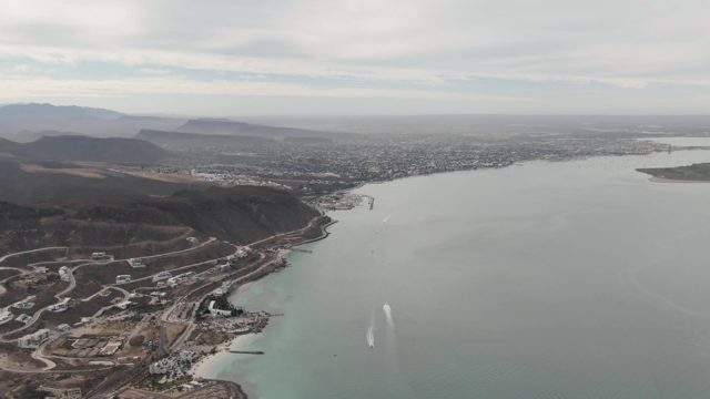 LA PAZ BCS-2023: Hillside Development Site Along Coastal Waterway