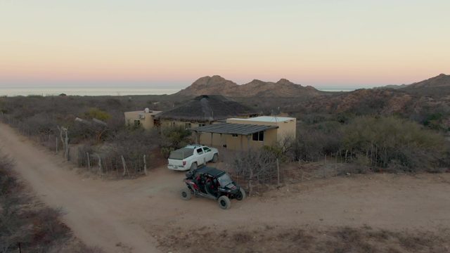 Desert House with Carport Roof Change