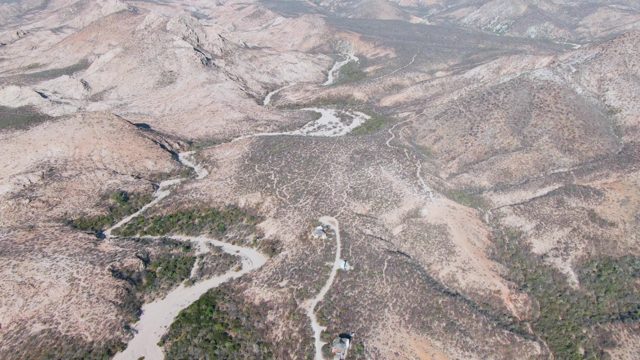 Winding Mountain Roads in Arid Terrain