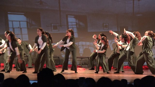 SAN JOSE DEL CABO BCS MEXICO-2023: Synchronized Dance Performance by a Group on Stage