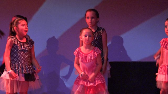 SAN JOSE DEL CABO BCS MEXICO-2023: Young Girls Performing Synchronized Dance Routine