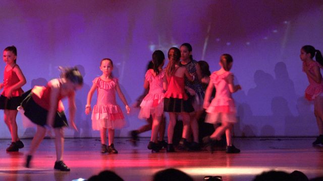 SAN JOSE DEL CABO BCS MEXICO-2023: Young Girls' Dance Performance with Floor Routine