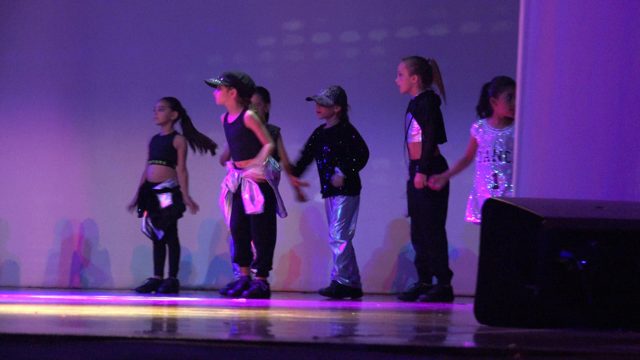 SAN JOSE DEL CABO BCS MEXICO-2023: Children Performing Synchronized Dance on Stage