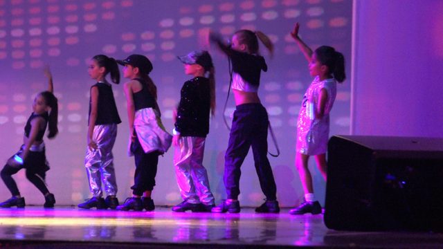 SAN JOSE DEL CABO BCS MEXICO-2023: Children Performing Synchronized Dance Routine on Stage