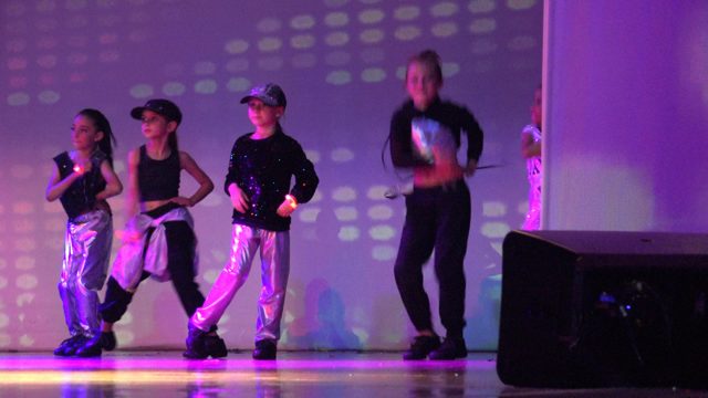 SAN JOSE DEL CABO BCS MEXICO-2023: Children Performing a Synchronized Dance Routine on Stage