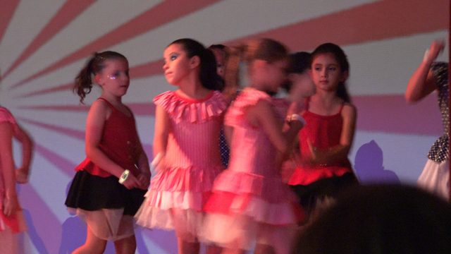 SAN JOSE DEL CABO BCS MEXICO-2023: Young Girls Performing a Dance Routine on Stage