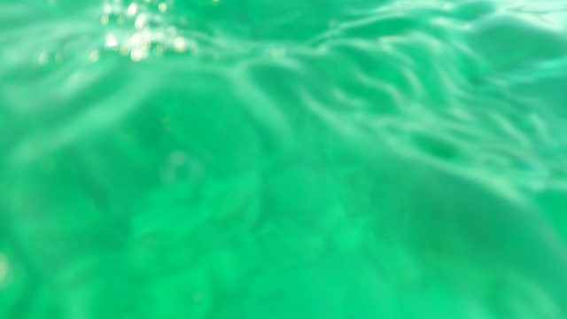 LOS BARIELLES BCS MEXICO-2023: Underwater View of Ocean Surface and Seabed Transition