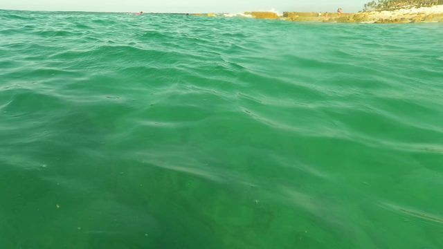 LOS BARIELLES BCS MEXICO-2023: Underwater Transition From Ocean Surface to Seabed