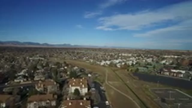 WESTMINSTER COLORADO-2016: Open Field Between Streets And Houses And A Small