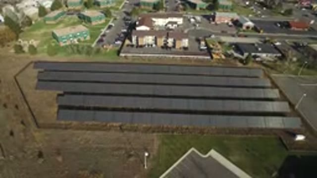 WESTMINSTER COLORADO-2016: Bird's Eye View Of Solar Panels In Aston Creating
