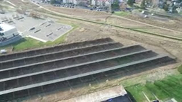 WESTMINSTER COLORADO-2016: Aerial Camera View of Parking Lot from Above