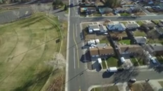 WESTMINSTER COLORADO-2016: A Breathtaking Aerial View Of A Town From A Drone