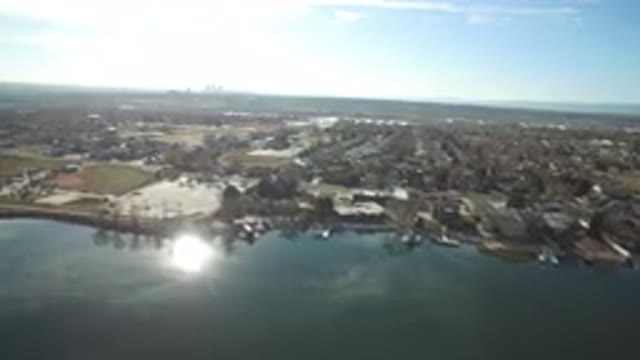 WESTMINSTER COLORADO-2016: Aerial View Of The Sea Beyond The City