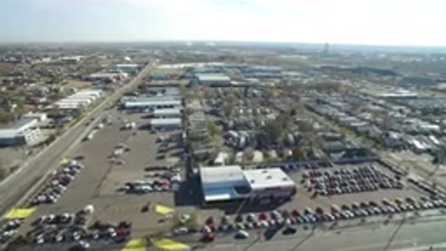 WESTMINSTER COLORADO-2016: Aerial View Of Industrial Business Area With
