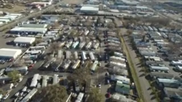 WESTMINSTER COLORADO-2016: Aerial Photo Of A Large Mobile Home Community With