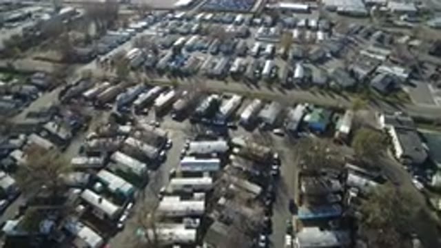 WESTMINSTER COLORADO-2016: Overhead Shot From A Helicopter Of A Suburban