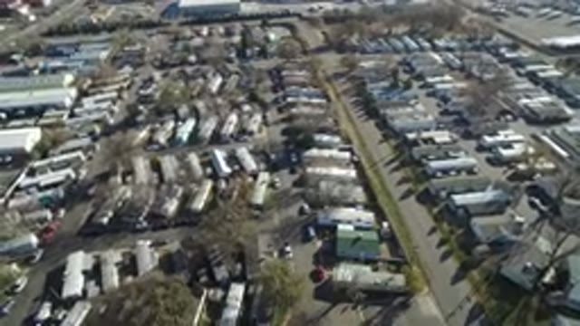 WESTMINSTER COLORADO-2016: Aerial View Of A Community With A Few Streets And