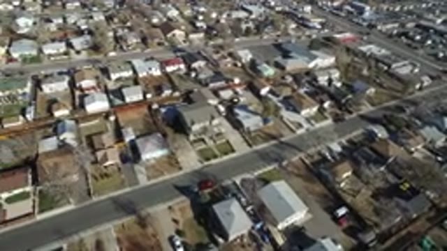 WESTMINSTER COLORADO-2016: Aerial Footage Of Homes As The Camera Pans Across A