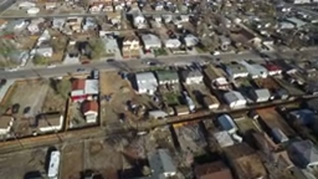 WESTMINSTER COLORADO-2016: Overhead Drone Footage Over A Suburban Neighborhood