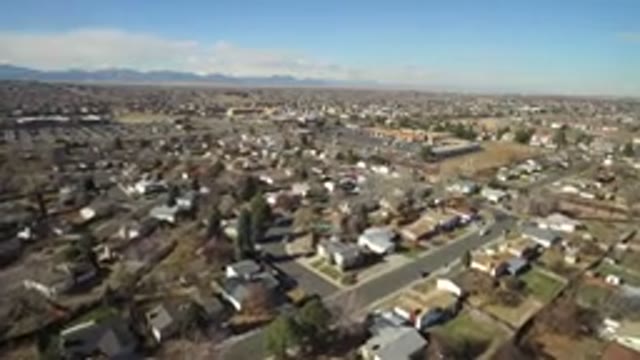 HIDDEN LAKE COLORADO-2016: Rooftops Neighborhood Sun Domestic District Town