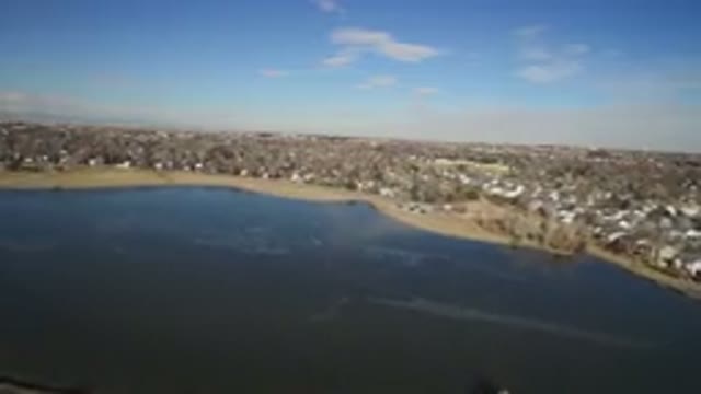 HIDDEN LAKE COLORADO-2016: Sea Beach Sand Top View Buildings Sea Sight Drone