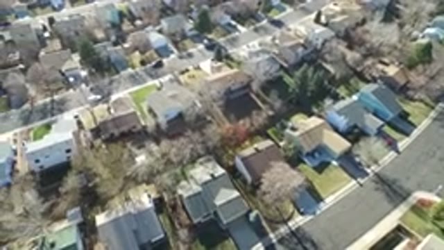 HIDDEN LAKE COLORADO-2016: Drone Footage Over Townhomes Yards Roads Traffic