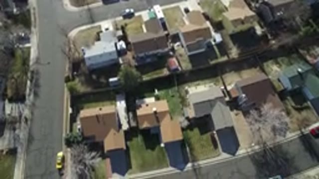 HIDDEN LAKE COLORADO-2016: Aerial View Of A Neighborhood In A Residential Area