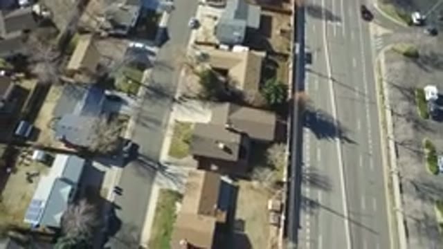 HIDDEN LAKE COLORADO-2016: Aerial Footage Of A Neighborhood With Many Large Buildings