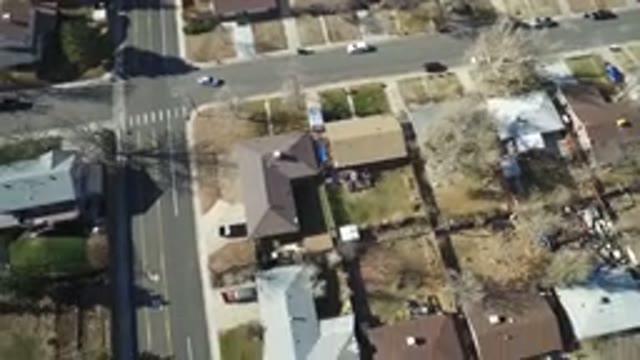 HIDDEN LAKE COLORADO-2016: Suburb Drone Footage Flyover
