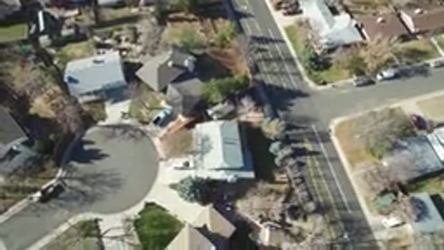 HIDDEN LAKE COLORADO-2016: Suburban Neighborhood Houses and Cul-de-sac Streets