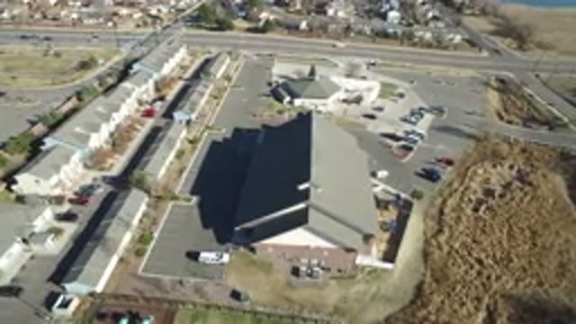HIDDEN LAKE COLORADO-2016: Building Next To Runway