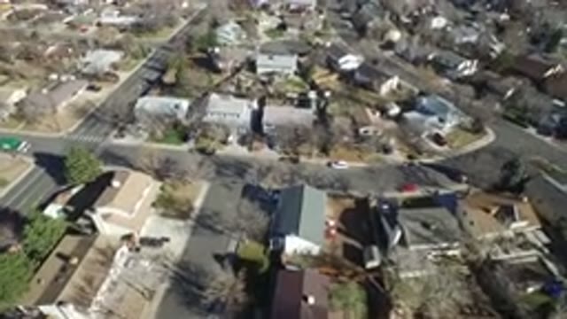 HIDDEN LAKE COLORADO-2016: Aerial Footage Of A Town With Homes Varying In Size