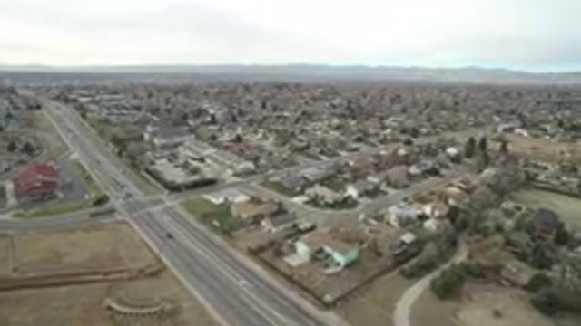 WESTMINSTER COLORADO-2016: A Sky View Of Beautiful Buildings In City With Greenery