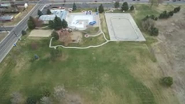 WESTMINSTER COLORADO-2016: Sky Shot Of A Suburban Area And The Grassy Area In
