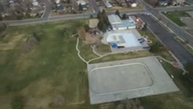 WESTMINSTER COLORADO-2016: Air Footage Of A Building And The Parking Next To It