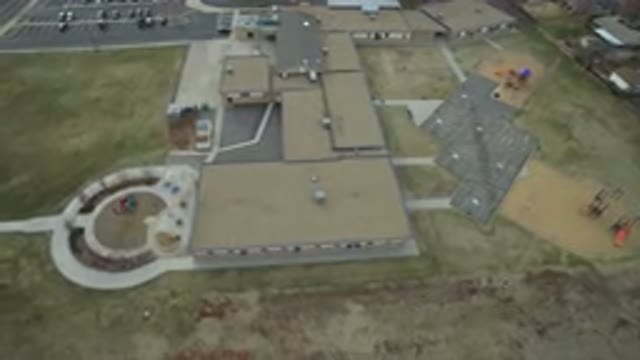 WESTMINSTER COLORADO-2016: Aerial View Of A Building With Green Grass Garden