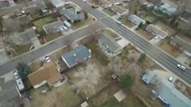 WESTMINSTER COLORADO-2016: A Car Is Moving On Multi Track Way Road