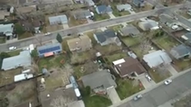 WESTMINSTER COLORADO-2016: Drone Video Of A Town With Roads And Cars In The