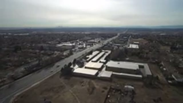 WESTMINSTER COLORADO-2016: Aerial Photo Of Large Industrial Buildings With The