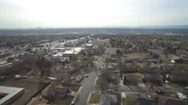 WESTMINSTER COLORADO-2016: Landscape View Captured By Drone In A City During