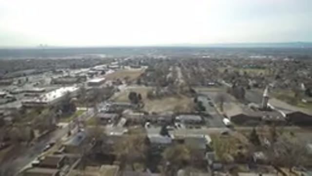 WESTMINSTER COLORADO-2016: Aerial Footage Of A Community In A Suburban Area