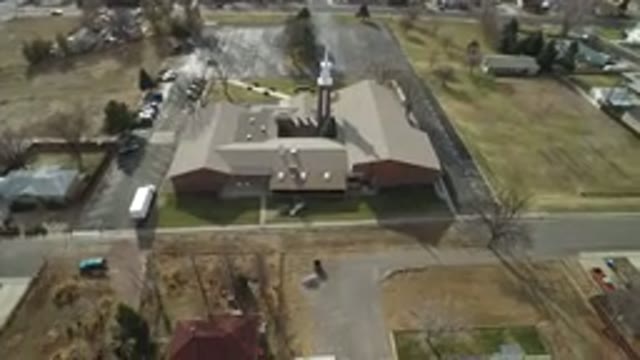 WESTMINSTER COLORADO-2016: Drone Video Of A Large House Surrounded By Land And