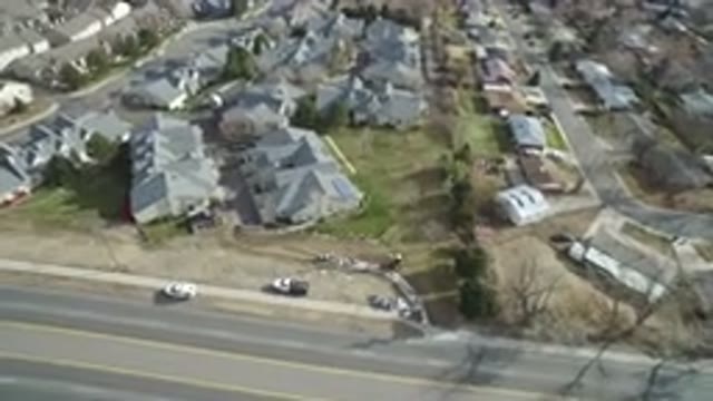 WESTMINSTER COLORADO-2016: Bird's Eye View Of Quaint Suburban Neighborhood With