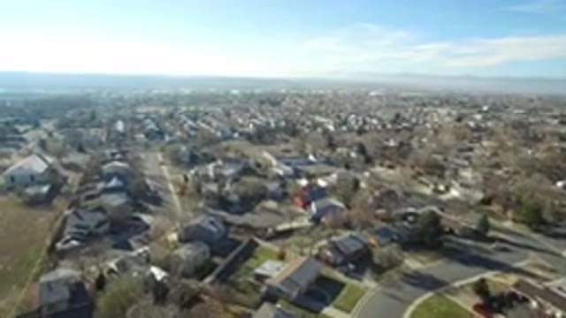 HIDDEN LAKE COLORADO-2016: Overview Of A Suburban Residential Area With Sizable