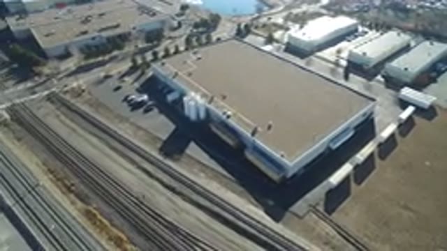 HIDDEN LAKE COLORADO-2016: Video Of Warehouse Stores And Train Tracks