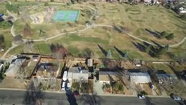 HIDDEN LAKE COLORADO-2016: Beautiful View Of Residential Neighborhood And Open Land
