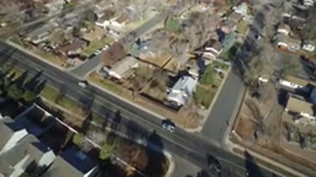 HIDDEN LAKE COLORADO-2016: Aerial Footage Of A Large Neighborhood With Massive Roadways